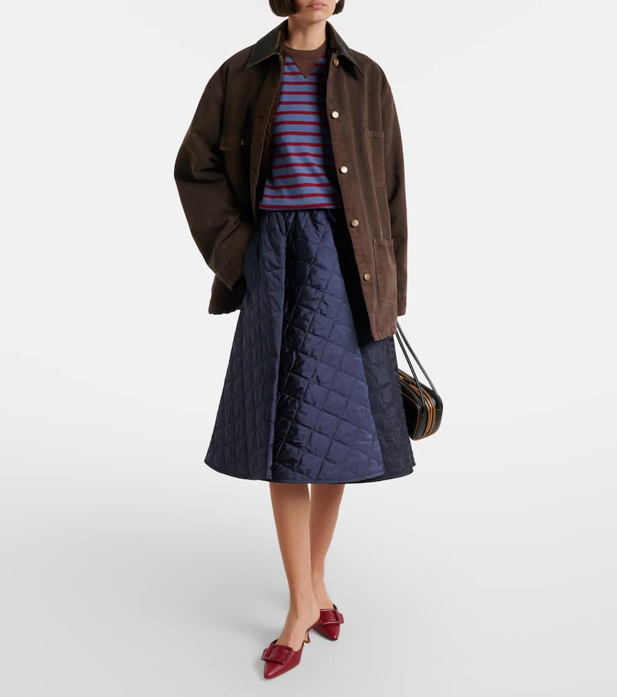 Manolo Blahnik Maysale 50 Snake-effect Leather Mules In Burgundy