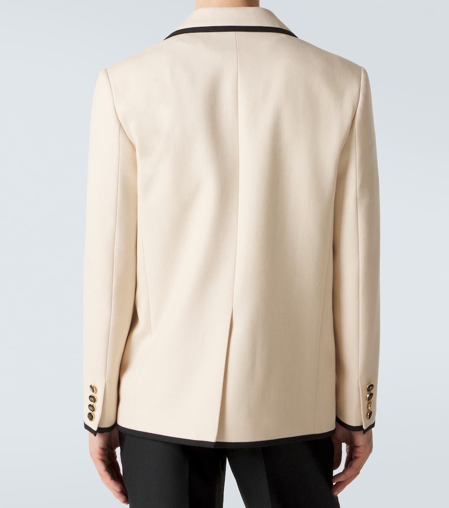  Valentino Valentino Blazer Aus Schurwoll-gabardine 