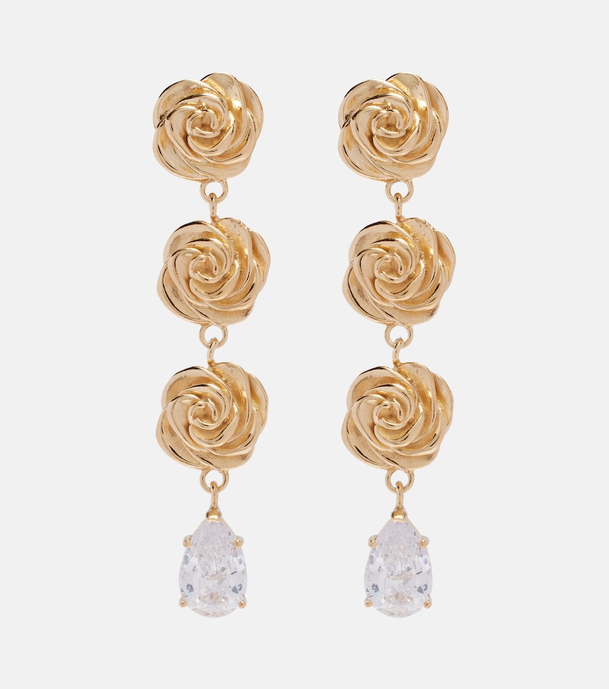 Magda Butrym Boucles doreilles en plaqu or cristaux 387 €