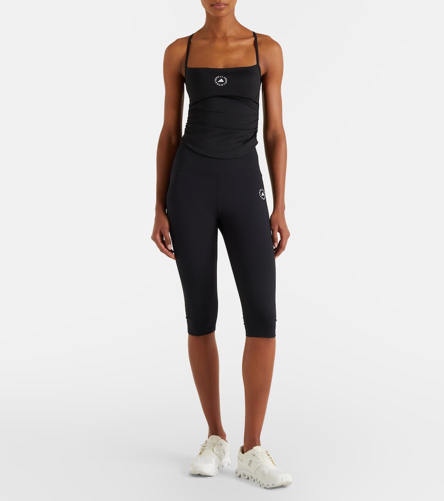 Adidas by Stella McCartney Logo jersey tank top