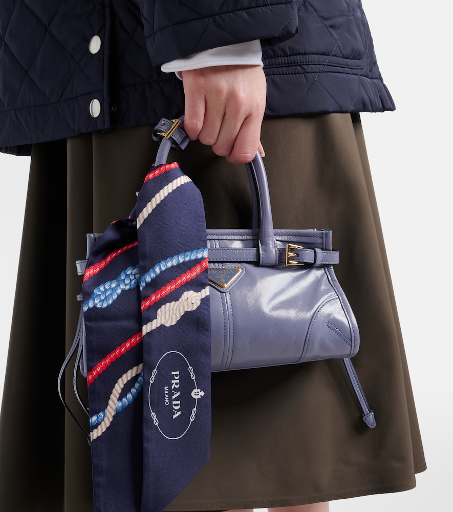 Prada Printed silk twill scarf