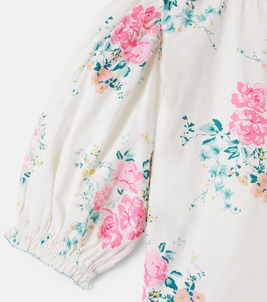  C'era Una Volta C'era Una Volta Floral Cotton Top 