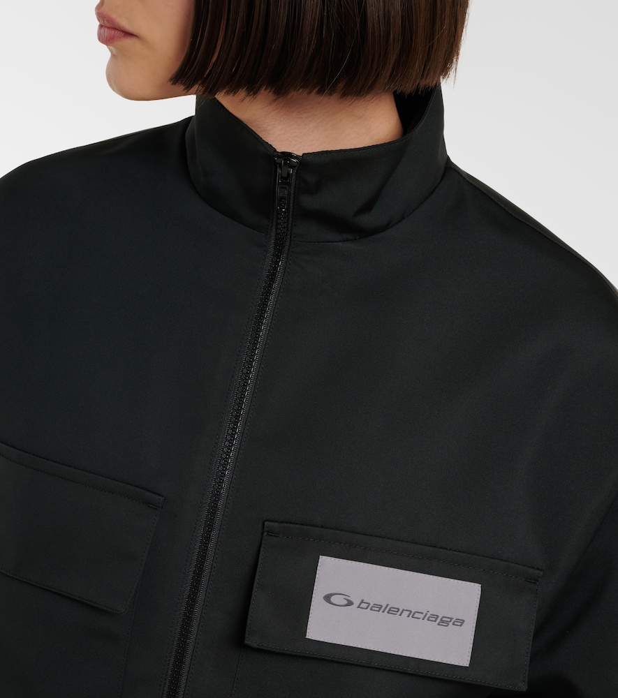  Balenciaga Balenciaga Veste De Survêtement Courte En Faille Technique 