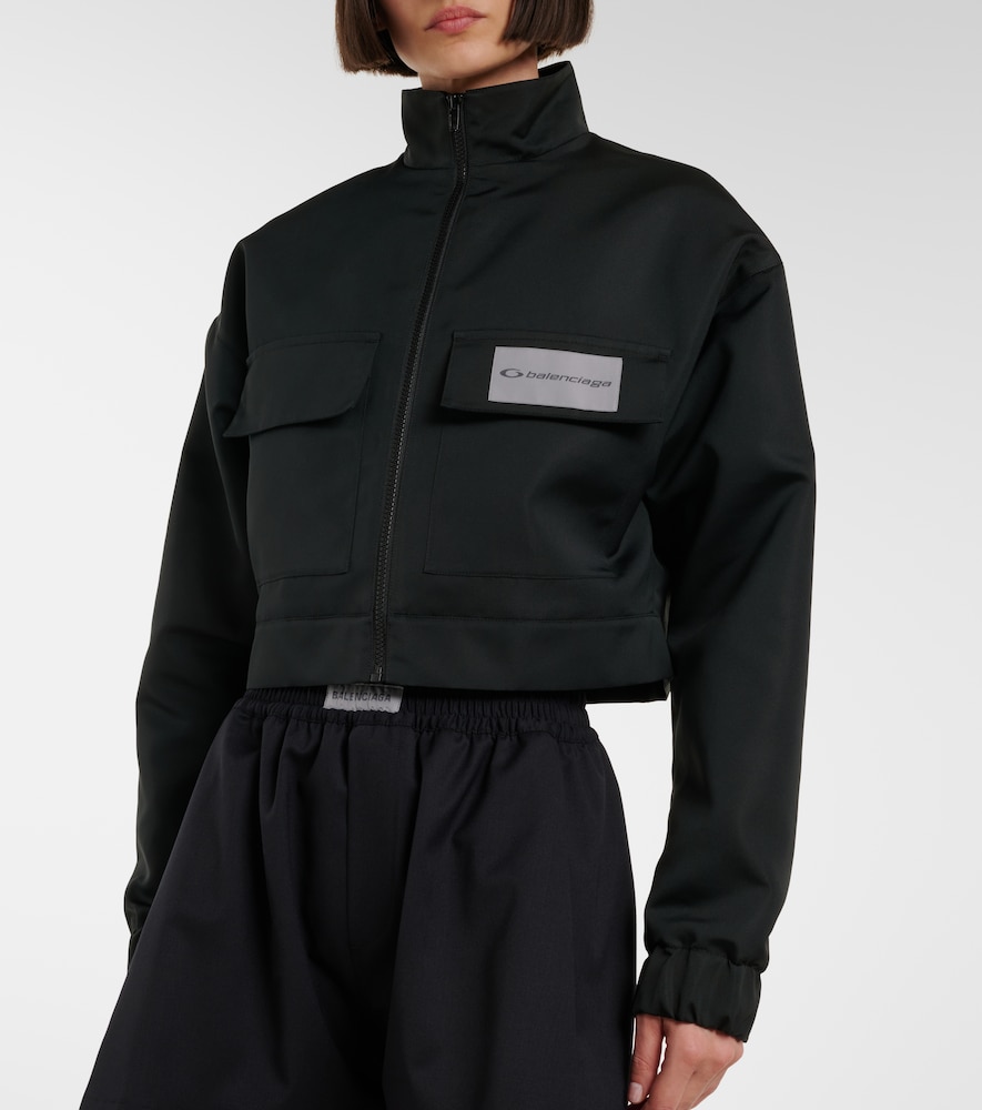  Balenciaga Balenciaga Veste De Survêtement Courte En Faille Technique 