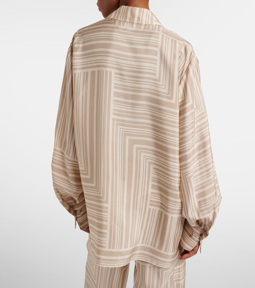  Joseph Joseph Atlan Printed Silk Shirt 