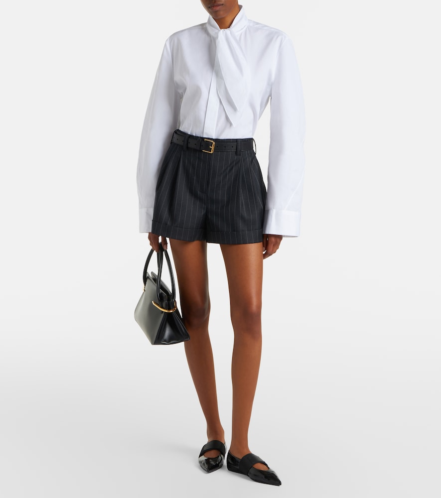 Givenchy Pinstripe wool shorts