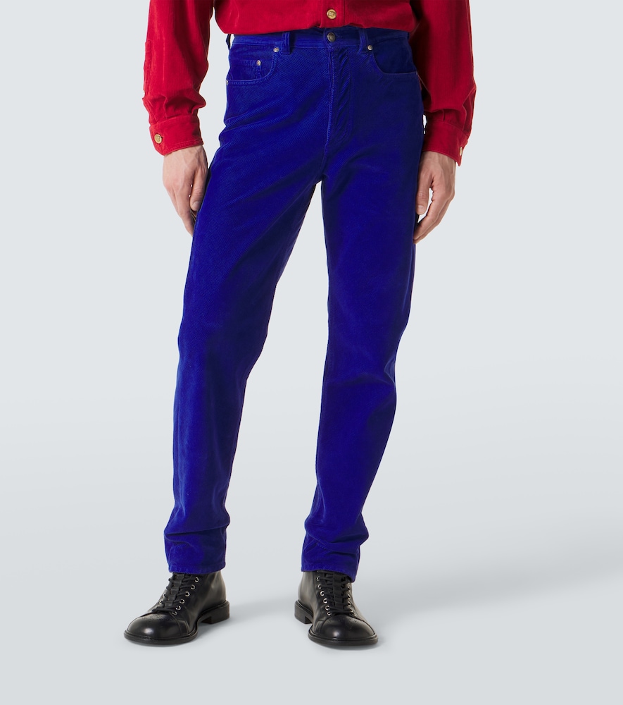 Tapered Cotton Corduroy