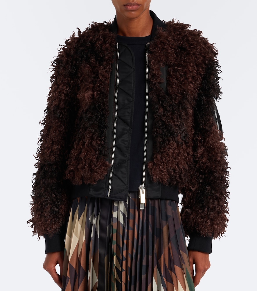 Oversized Bomber Jacket