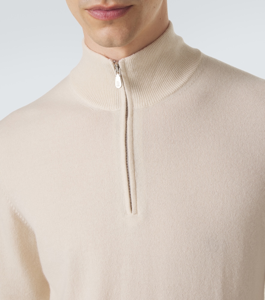 Cashmere Half-Zip Sweater