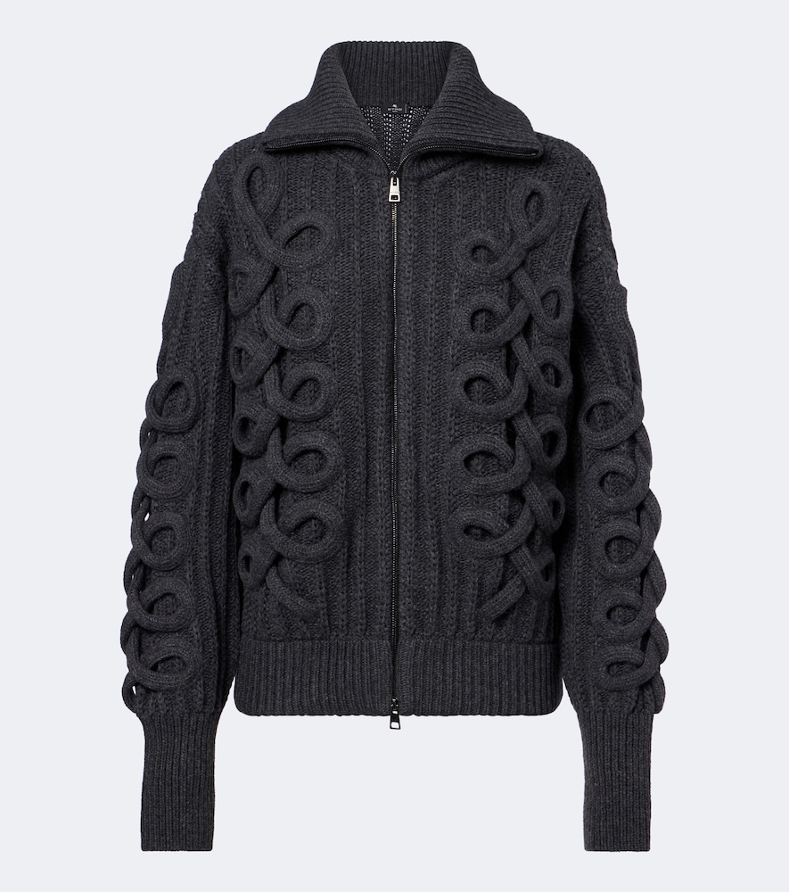 Cardigan aus einem Wollgemisch