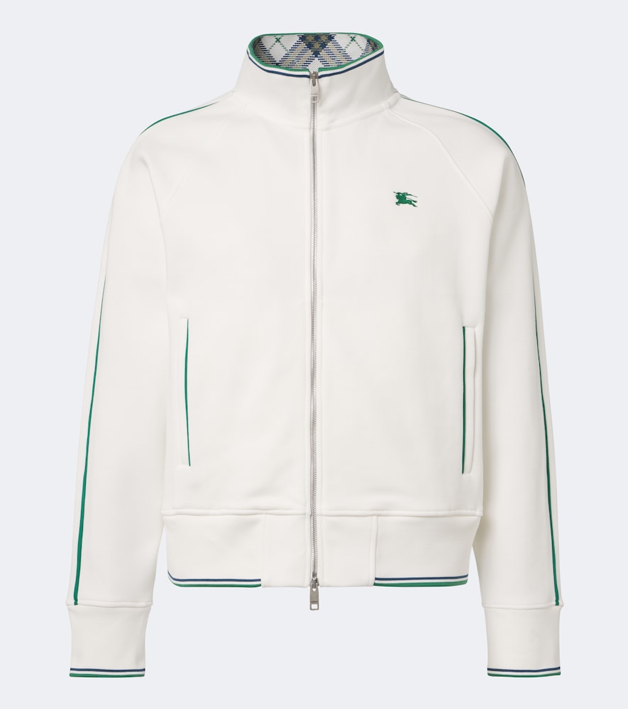 Ekd Jersey Zip-Up Sweatshirt