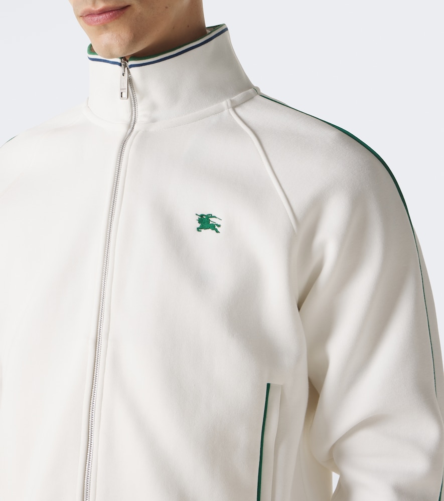 Ekd Jersey Zip-Up Sweatshirt