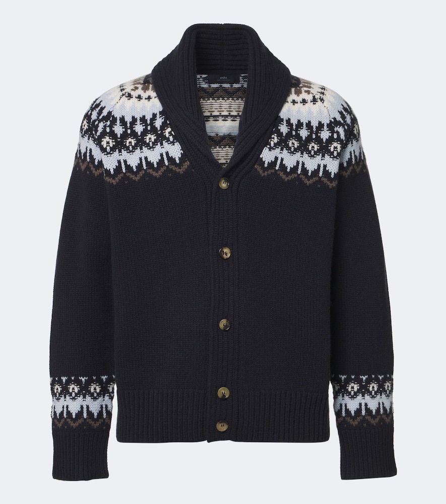 Mr Frostvale Fair Isle Cashmere Cardigan