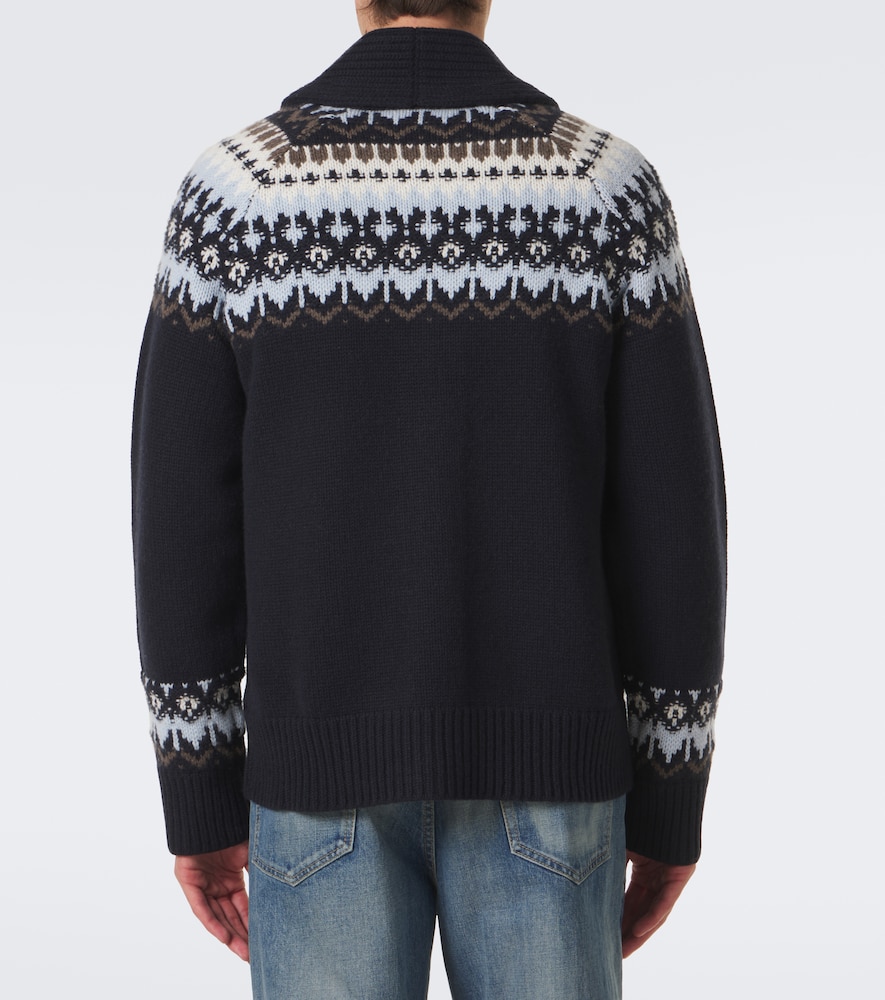 Mr Frostvale Fair Isle Cashmere Cardigan
