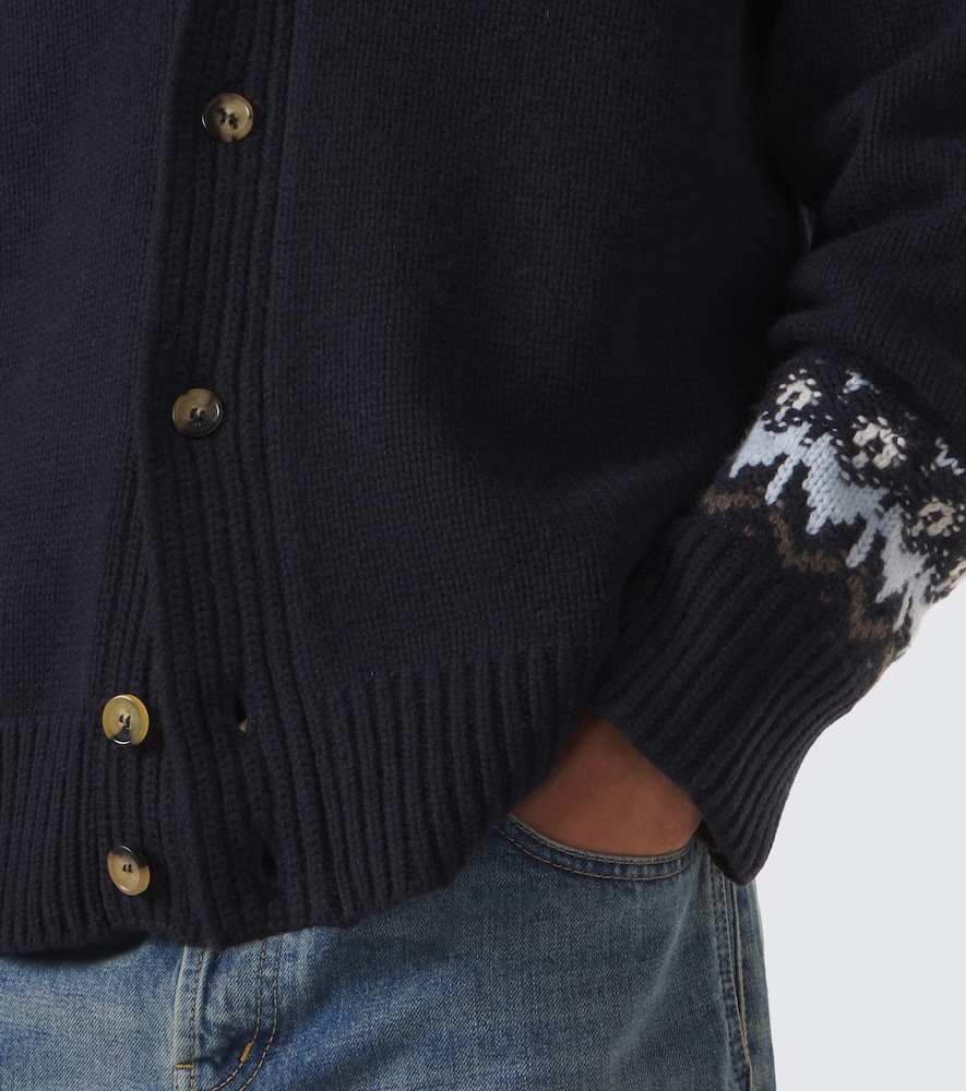 Mr Frostvale Fair Isle Cashmere Cardigan