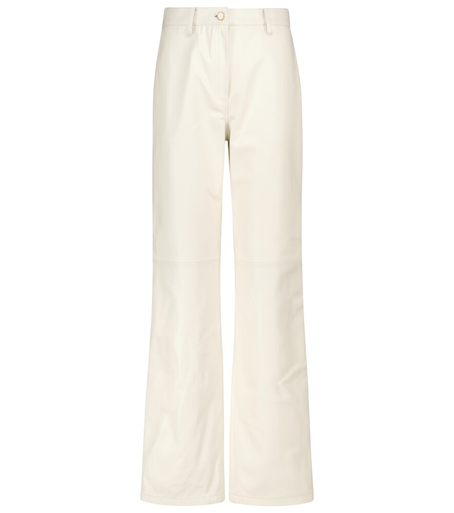 Magda Butrym High-rise Wide-leg Leather 