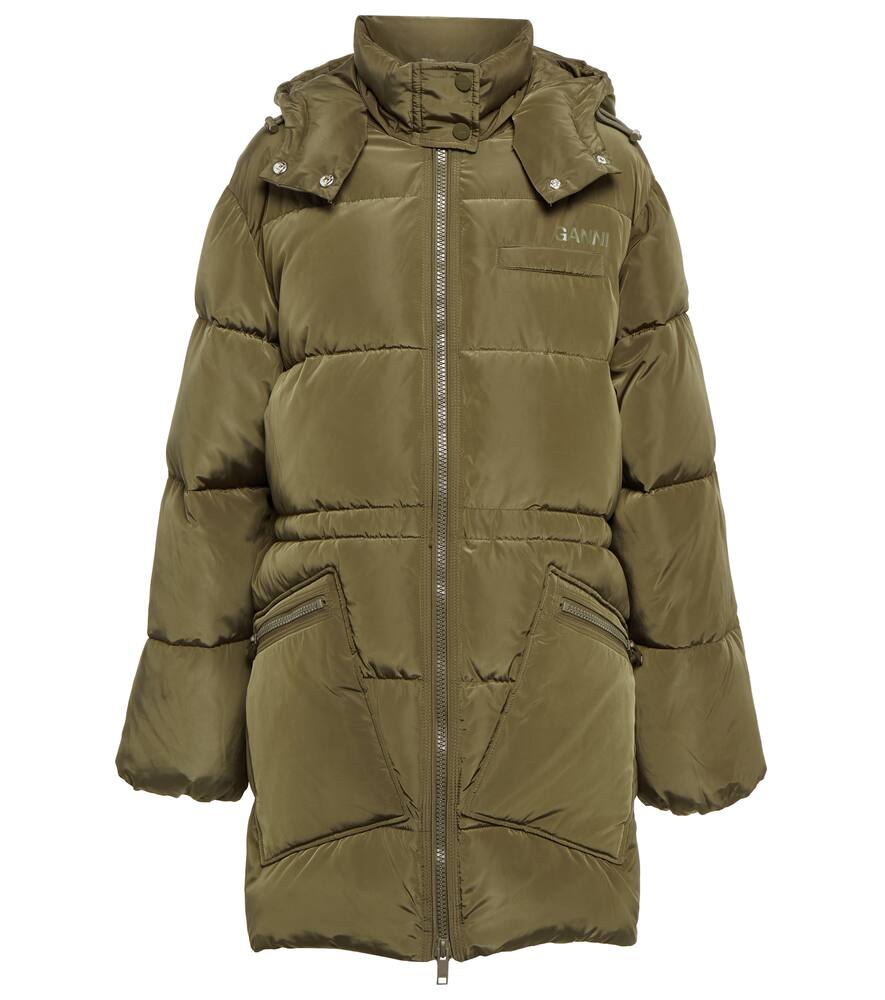Ganni Oversized technical puffer jacket
