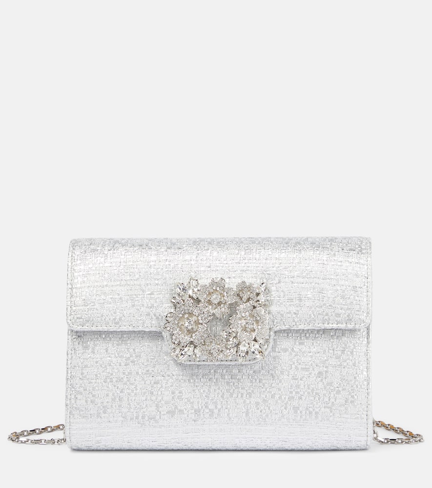 Embellished shoulder bag
