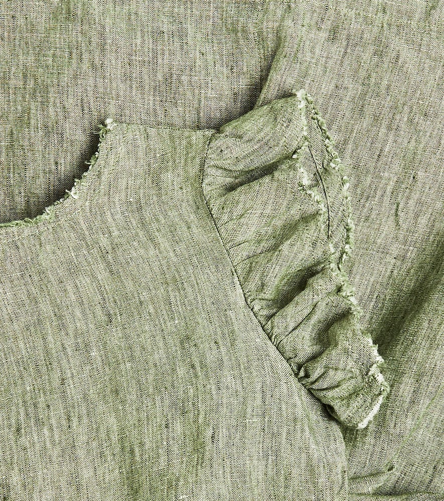  Il Gufo Il Gufo Kleid Aus Leinen 