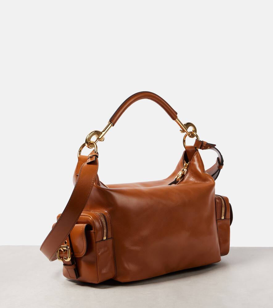 Chloé Womens Clay Brown Camera Medium Leather Shoulder Bag In Brown