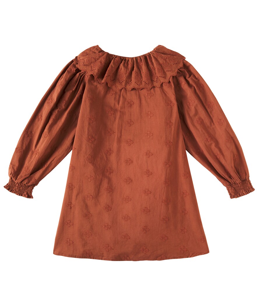  Rylee + Cru Rylee + Cru Colette Ruffled Cotton Dress 