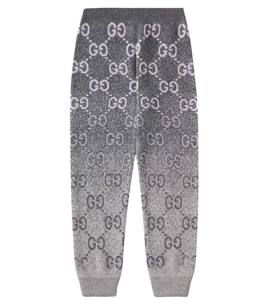 Gucci Kids GG ombré wool-blend sweatpants