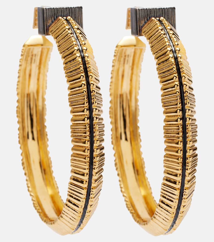 Balmain Perfume hoop earrings