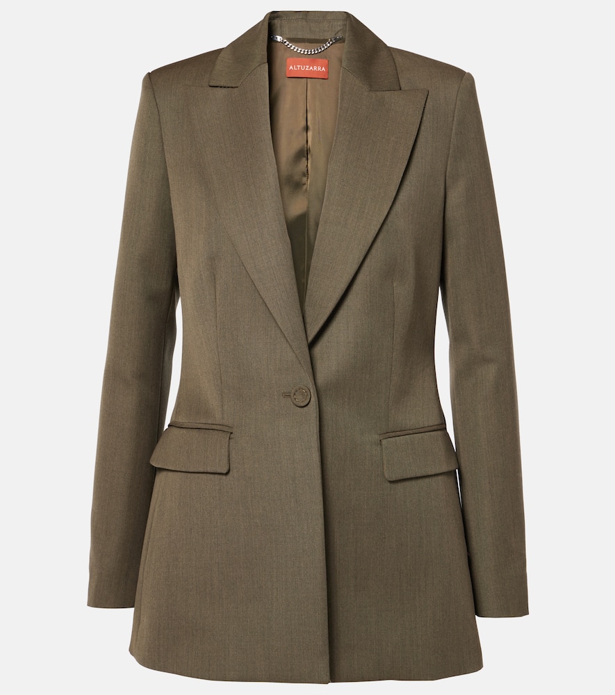 Beatty virgin wool blazer