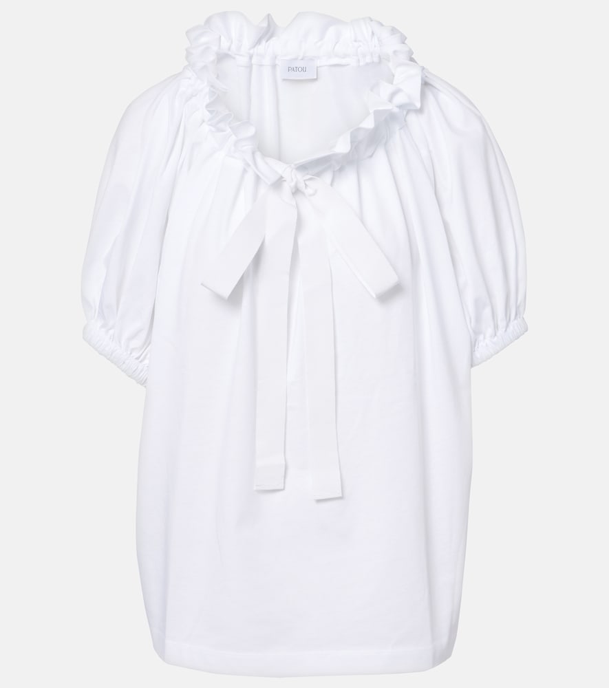 Patou Cotton jersey top　パトゥ コットンジャージートップ Patou