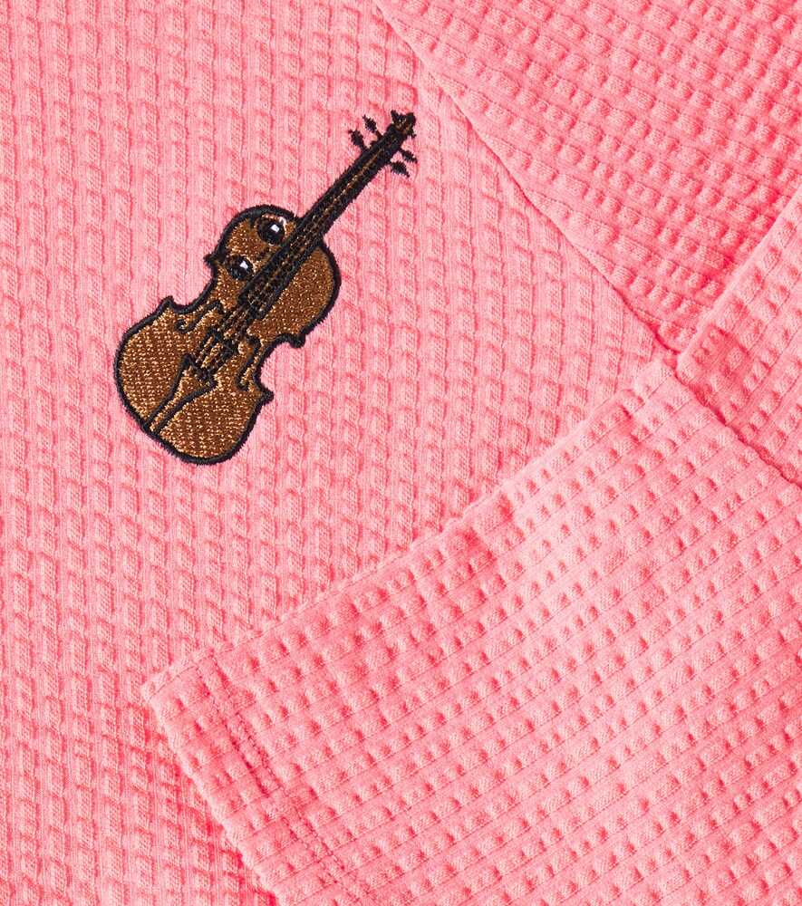  Mini Rodini Mini Rodini Violin Embroidered Dress 