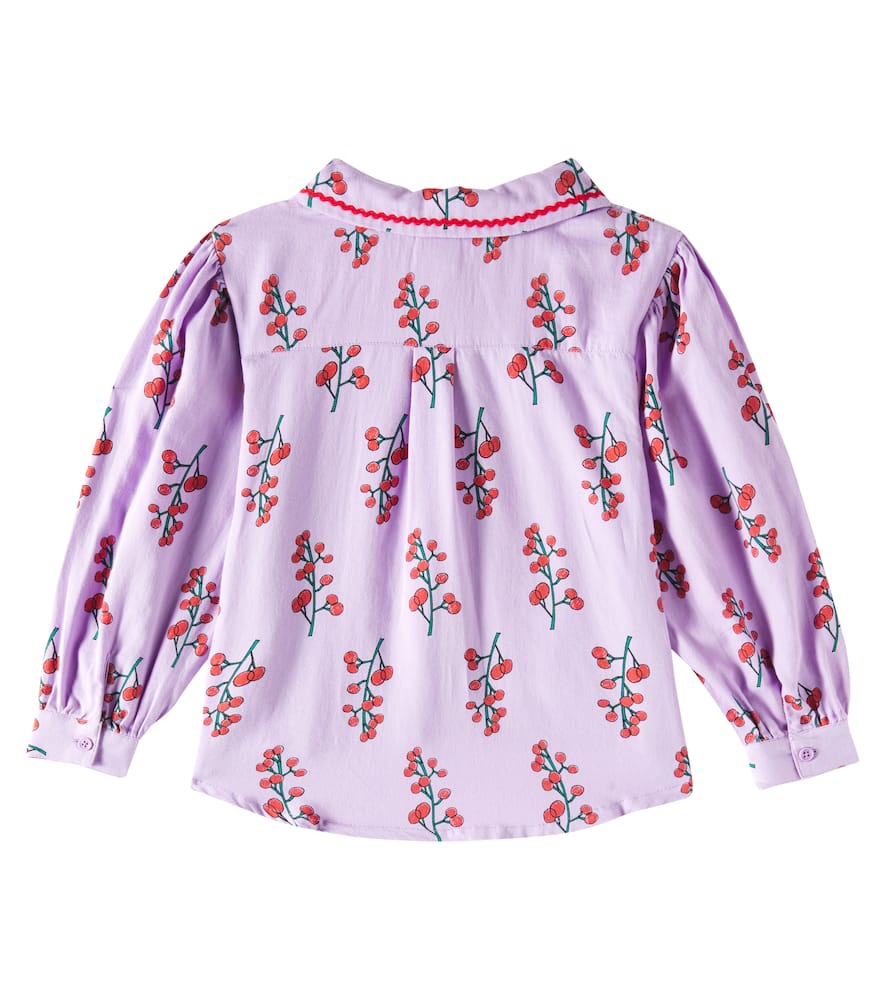 Jellymallow Berry Cotton Top In Purple