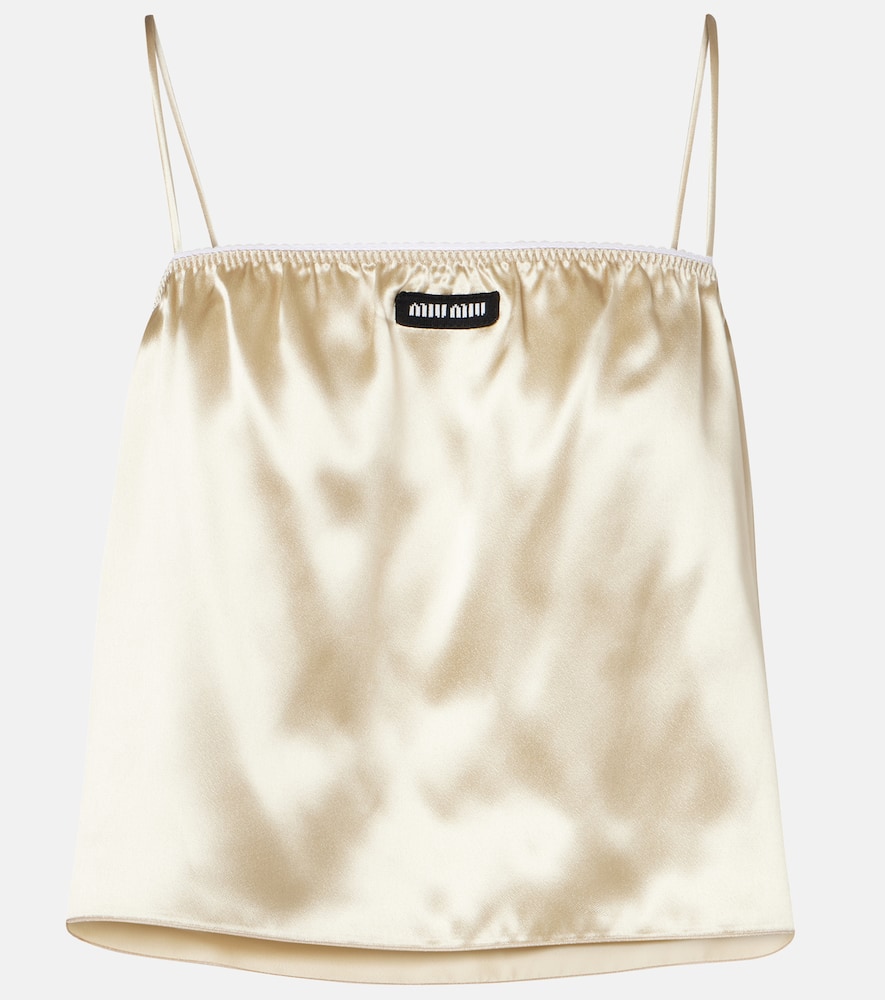 Miu Miu Satin Camisole
