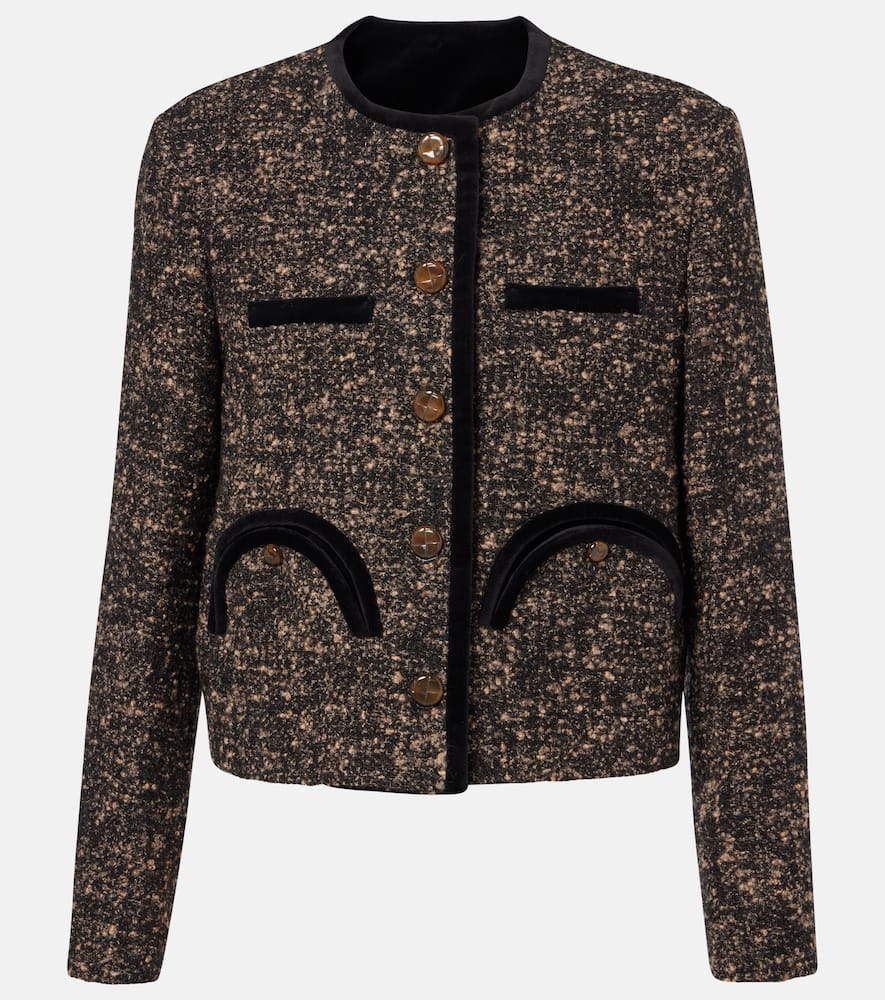 Blaze Milano Blazé Milano Shamo wool-blend tweed jacket