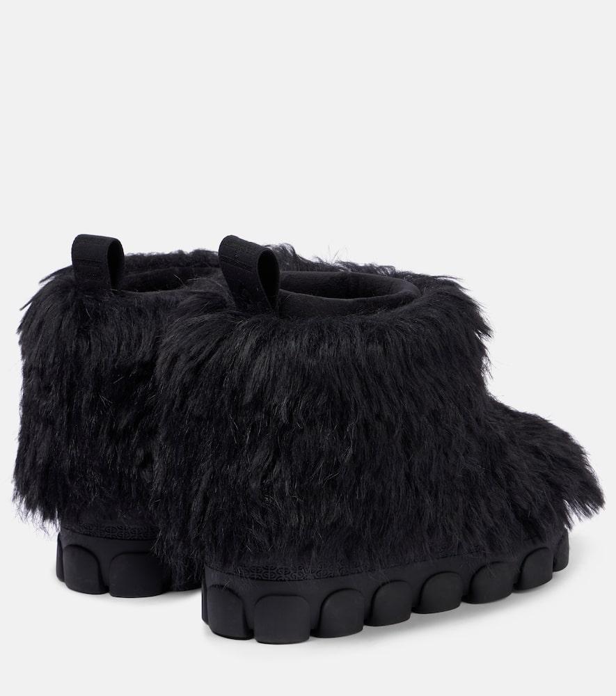 Goldbergh Sofie Faux Fur Boots In Black
