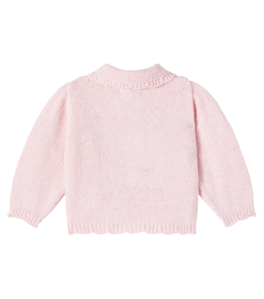  Bebe Organic Bebe Organic Baby Cardigan Monna Baby Aus Einem Wollgemisch 