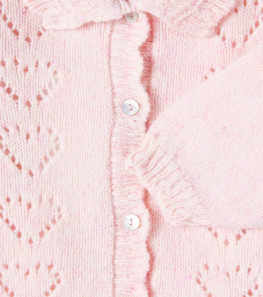  Bebe Organic Bebe Organic Baby Cardigan Monna Baby Aus Einem Wollgemisch 