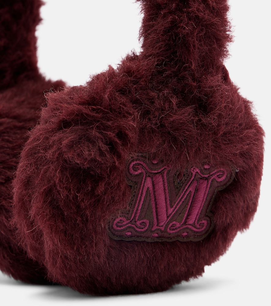  Max Mara Max Mara Alpaca, Wool, And Silk Earmuffs 