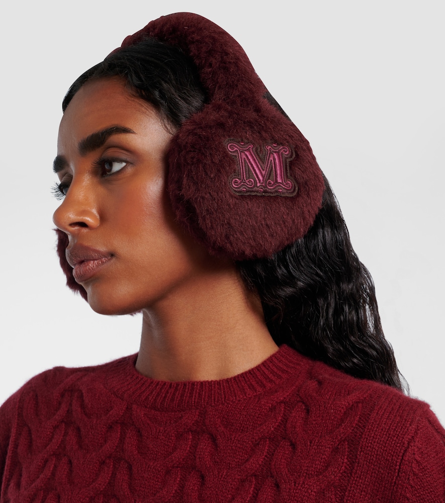  Max Mara Max Mara Alpaca, Wool, And Silk Earmuffs 