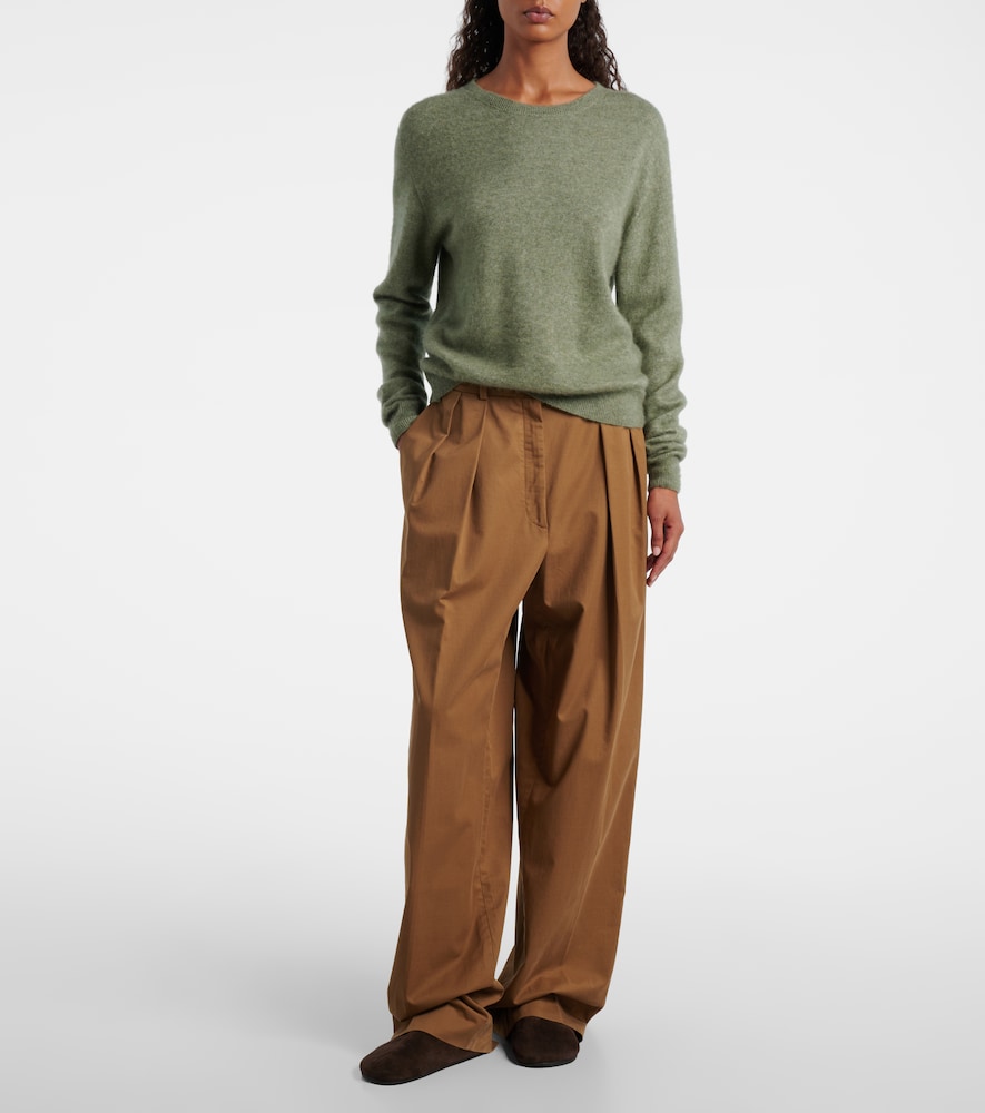 The Row Lorynna cashmere and silk sweater