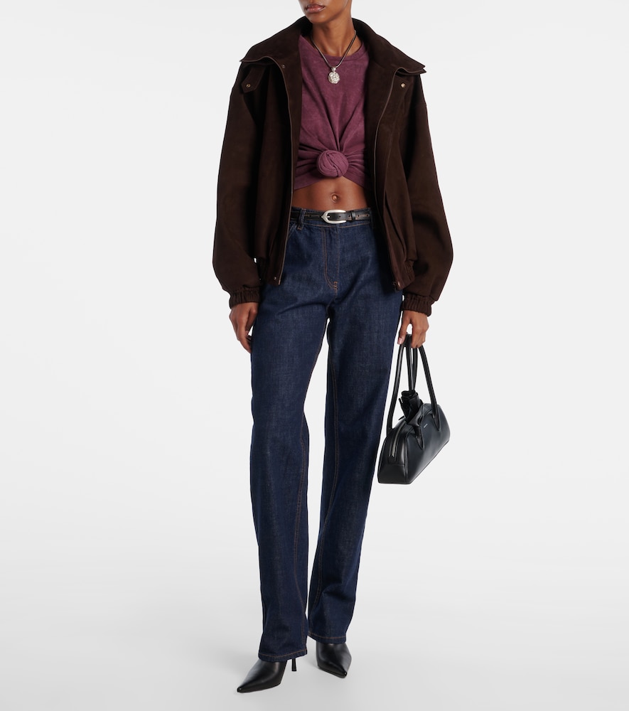  Magda Butrym Magda Butrym Suede Jacket 