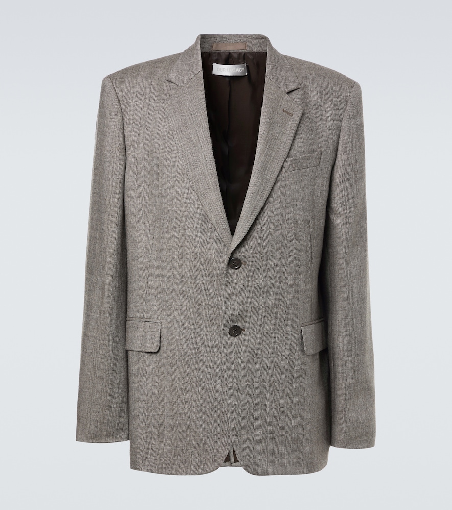 Structured Wool Blazer