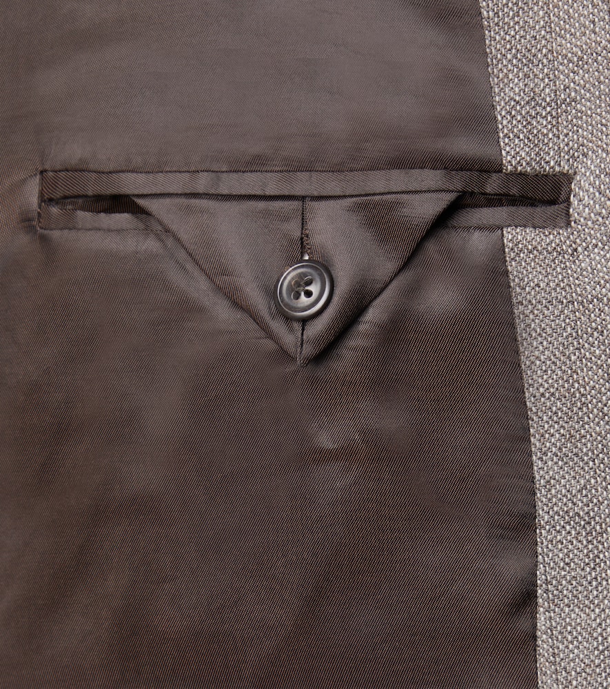  Our Legacy Our Legacy Ceremony Herringbone Virgin Wool Blazer 