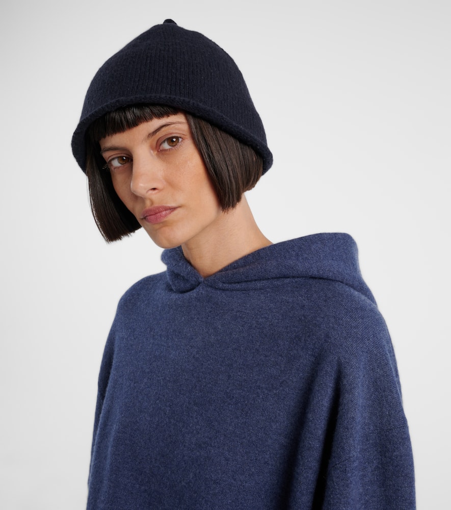 The Row Gib Wool Hat In Black