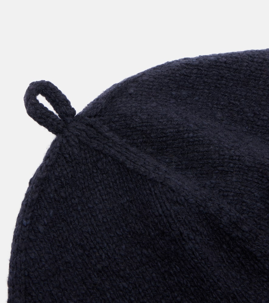 The Row Gib Wool Hat In Black