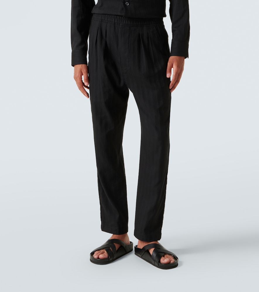  Tom Ford Tom Ford Gerade Hose Aus Baumwolle Und Seide 