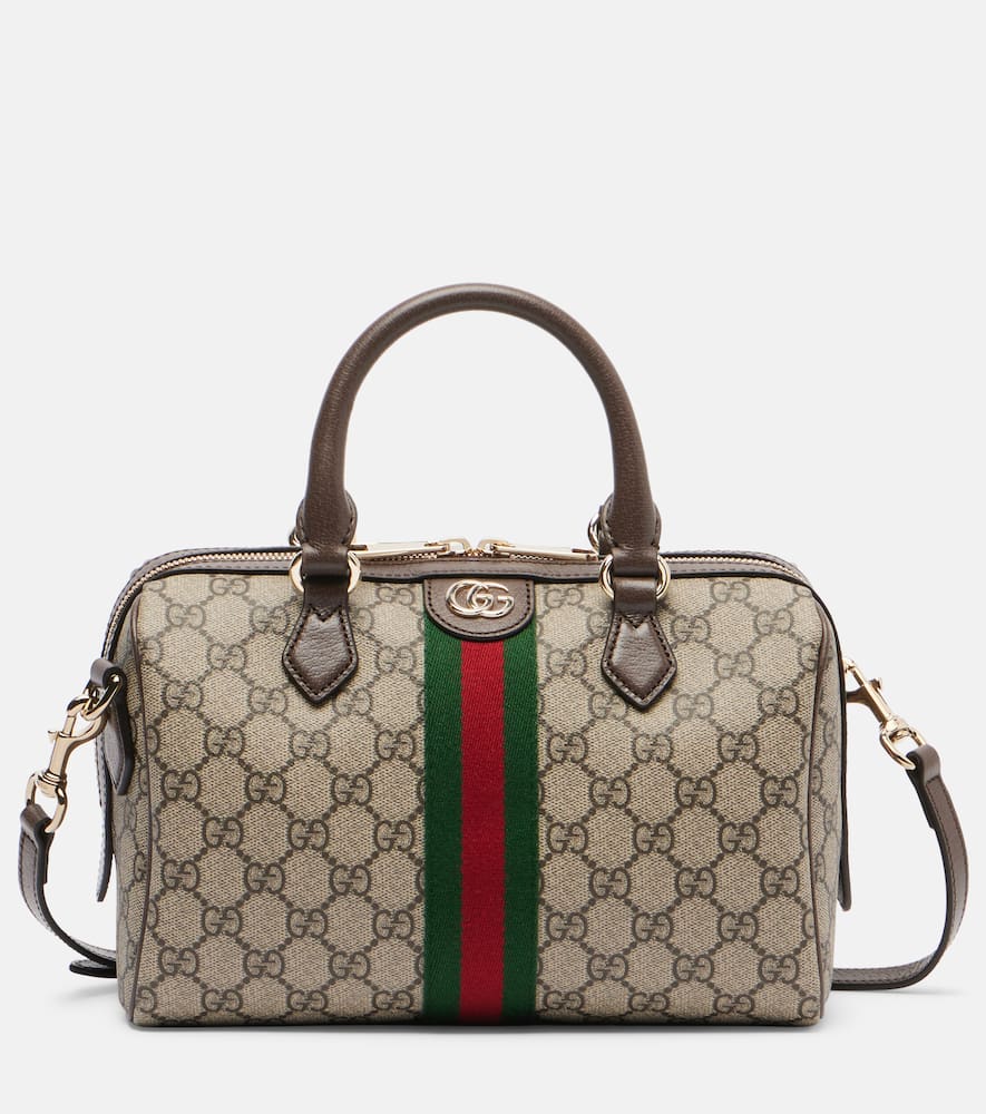 Gucci Ophidia Medium Gg Tote Bag In Sand