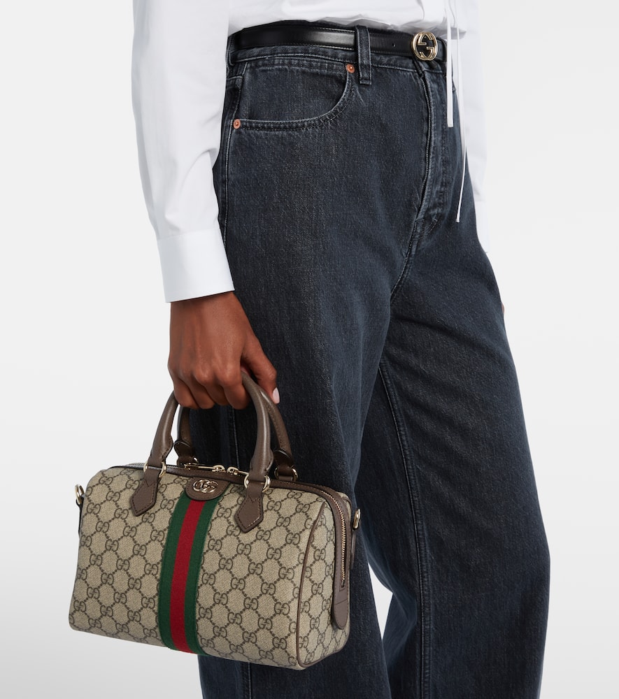 Gucci Ophidia Medium Gg Tote Bag In Sand