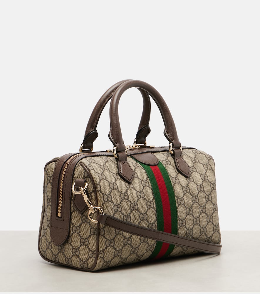 Gucci Ophidia Medium Gg Tote Bag In Sand