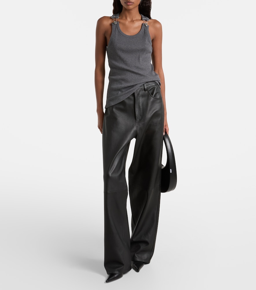 Jean Paul Gaultier Cotton jersey tank top