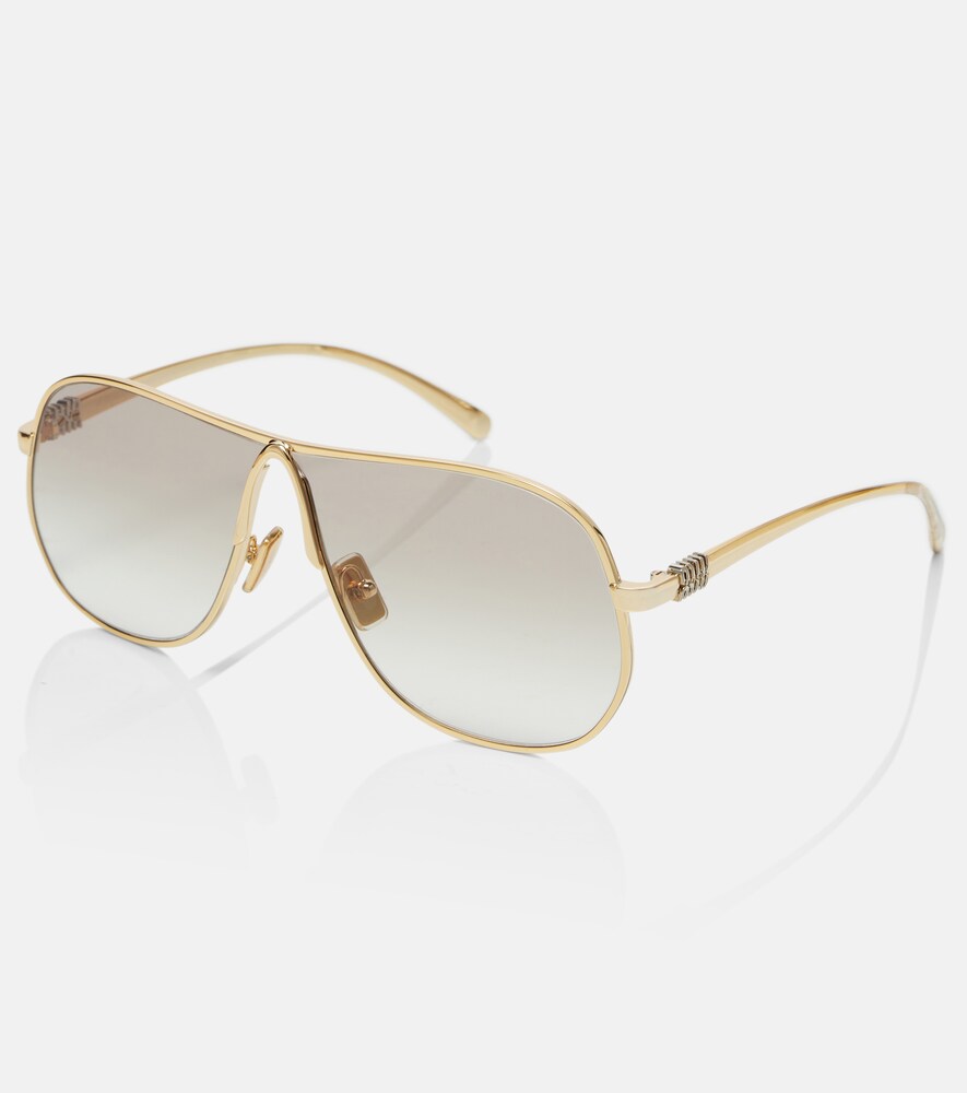  Miu Miu Miu Miu Miu Ombre Aviator Sunglasses 